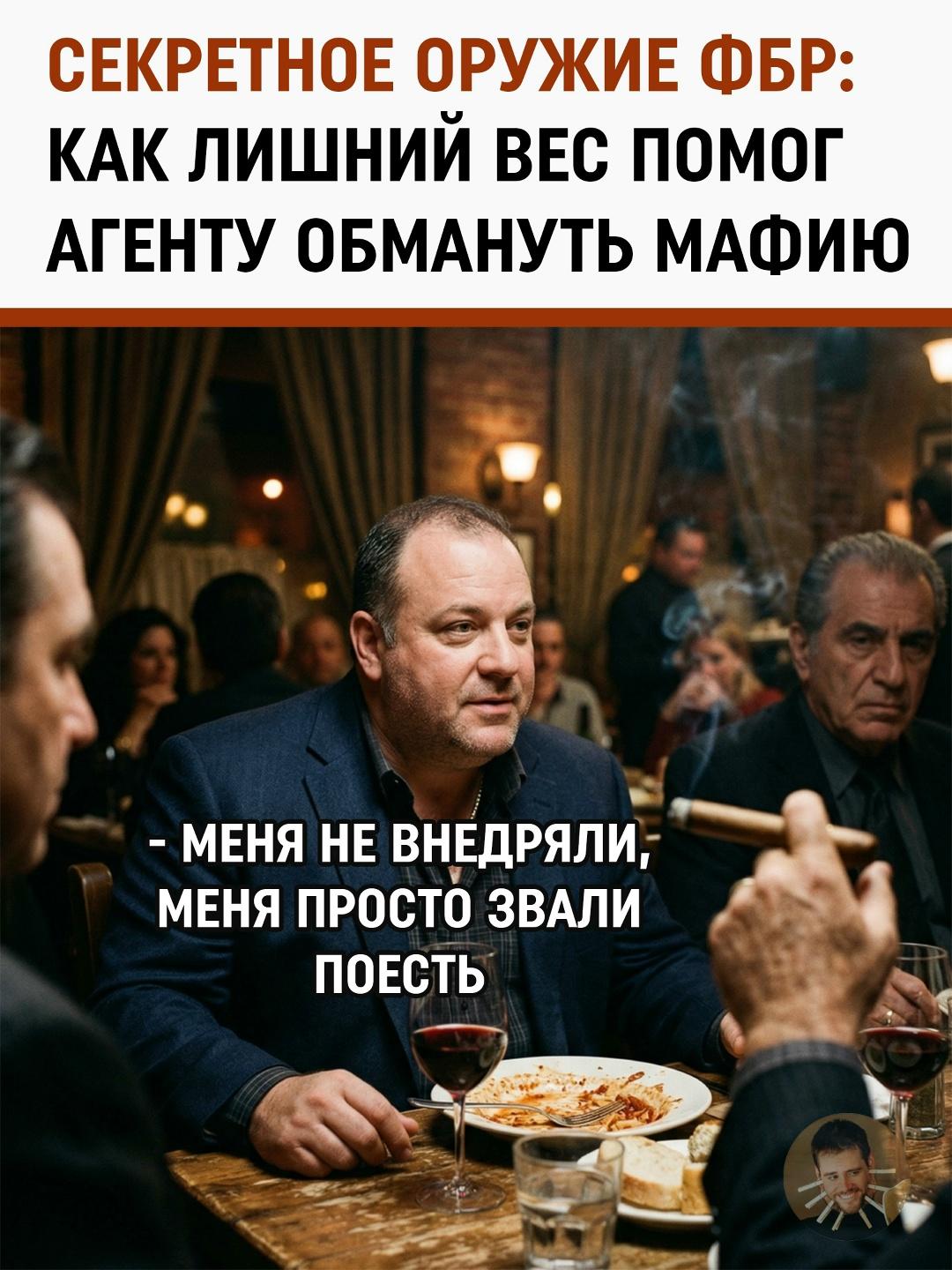 Агент «Пышка»: история копа, который внедрился в банду благодаря аппетиту