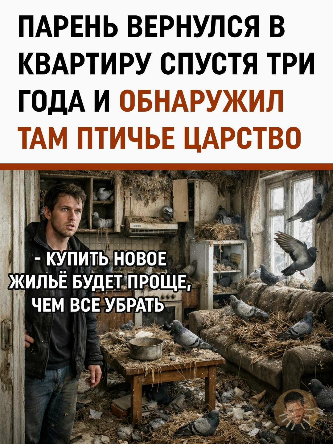 Житель Воркуты на собственном опыте узнал, что природа не терпит пустоты, особенно если в квартире оставлена открытая форточка. Молодой человек отсутствовал дома целых три года, а когда открыл дверь своего жилища, застыл на пороге в полном шоке.