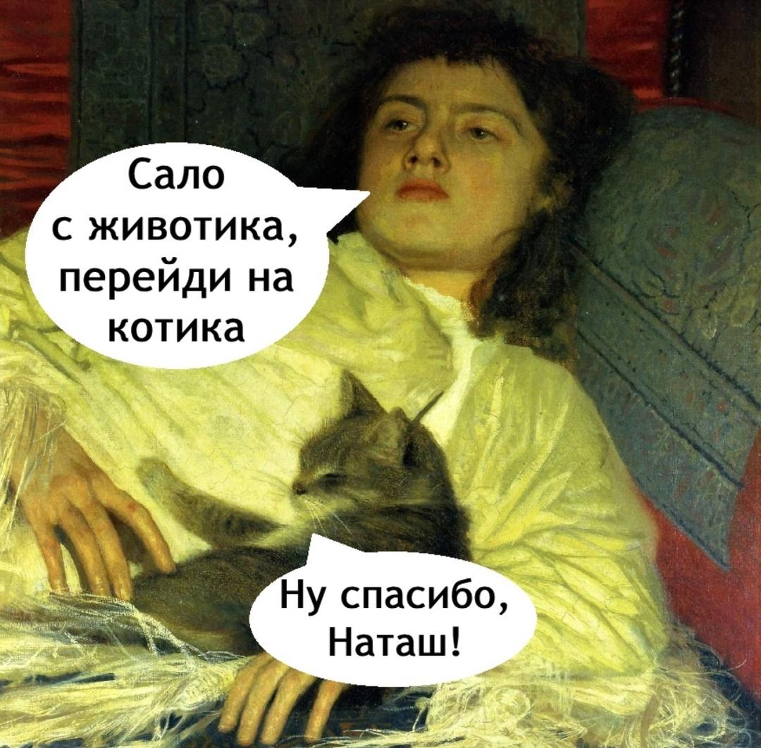 Котяра все стерпит