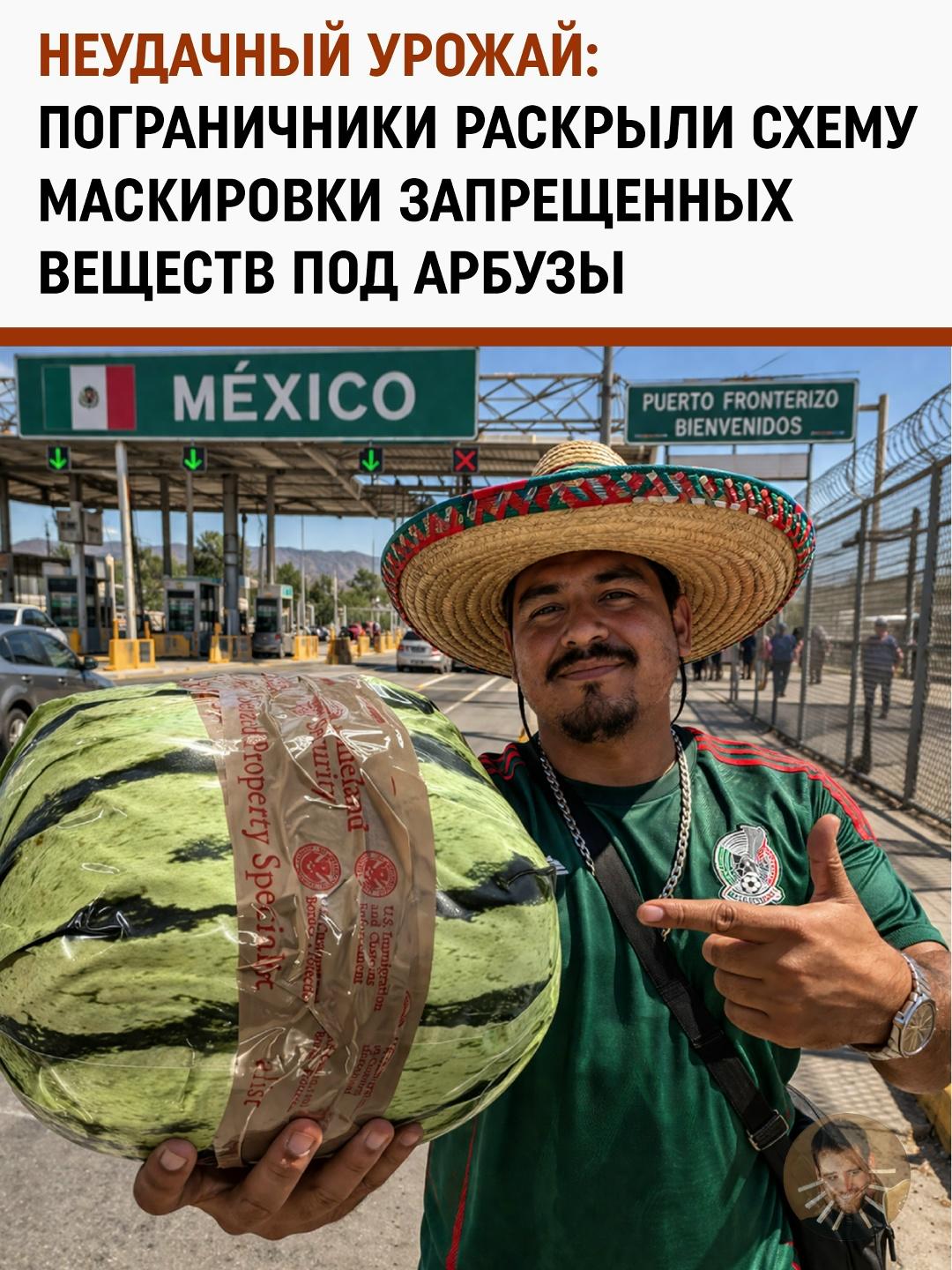 Арбузная конспирация: как мексиканские контрабандисты провалили «ягодный» маневр