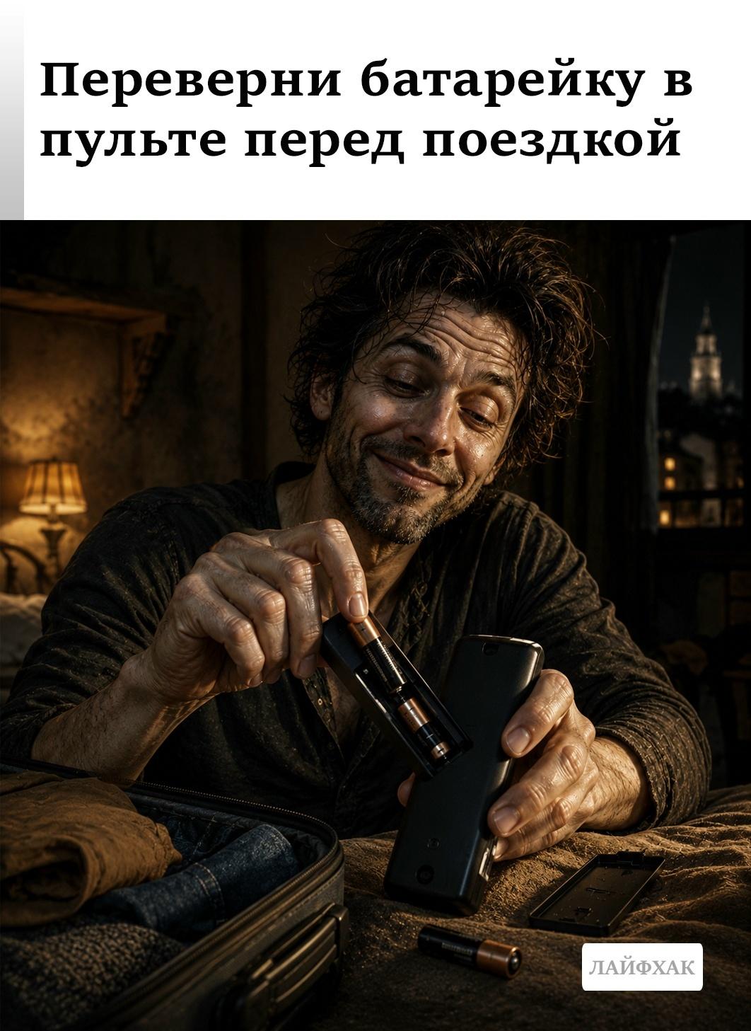 Перед поездкой пульты часто остаются лежать как попало: в ящике, на диване, рядом с телевизором или кондиционером