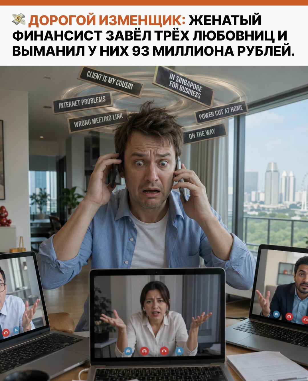 Гражданин Мьянмы Мьо Кьяу, живший в Сингапуре, оказался героем крайне запутанной финансово-романтической схемы.