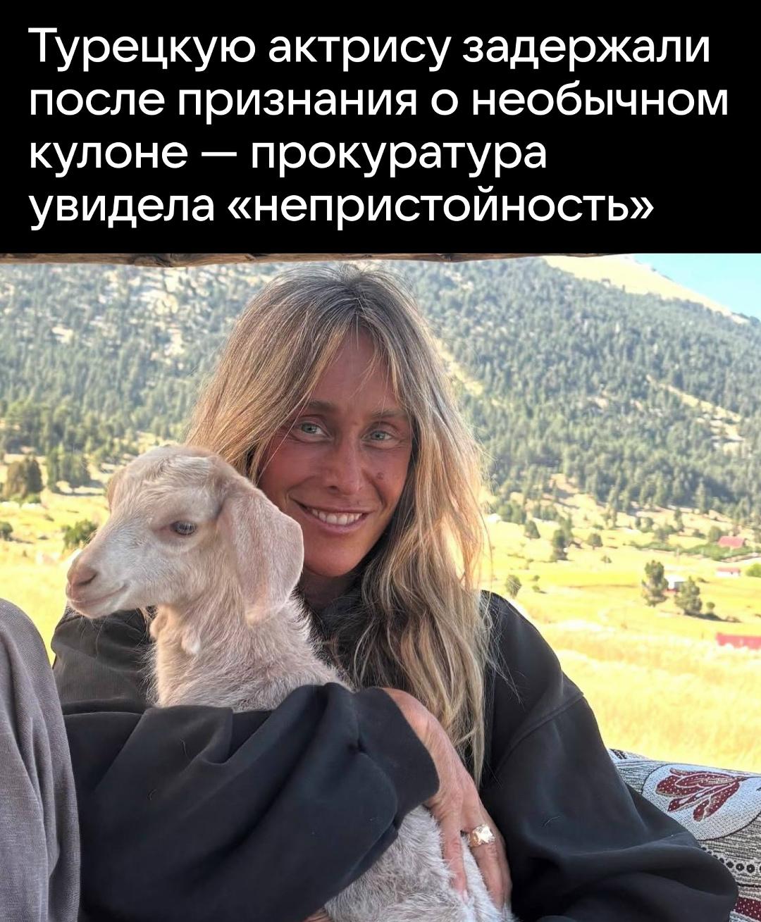 54-летняя турецкая актриса Гереде стала фигуранткой расследования после участия в подкасте. Во время выпуска она показала кулон, который, по её словам, является портативным вибратором, и рассказала, что предпочитает держать его при себе.