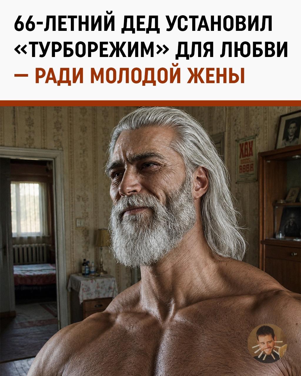 Кнопочный дедушка: 66-летний пенсионер поставил имплант ради молодой жены