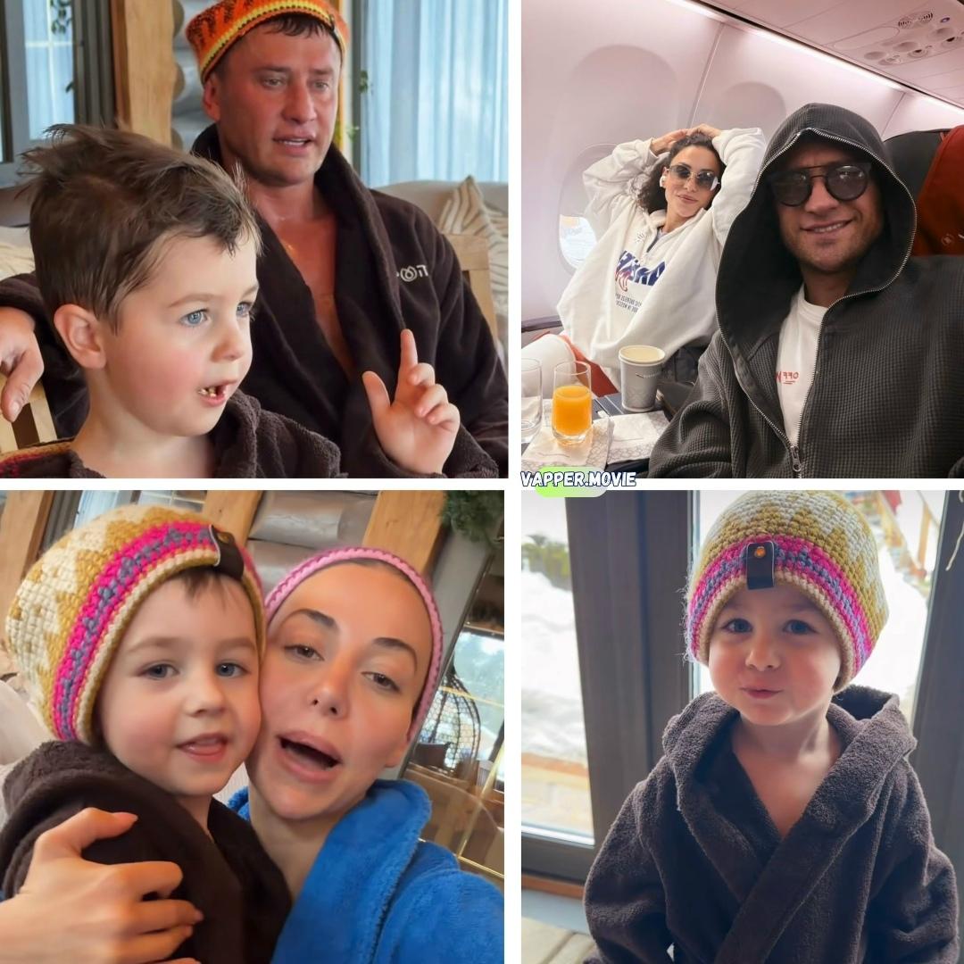 Зепюр Брутян продемонстрировала, как проводит время в бане вместе с Павлом Прилучным.