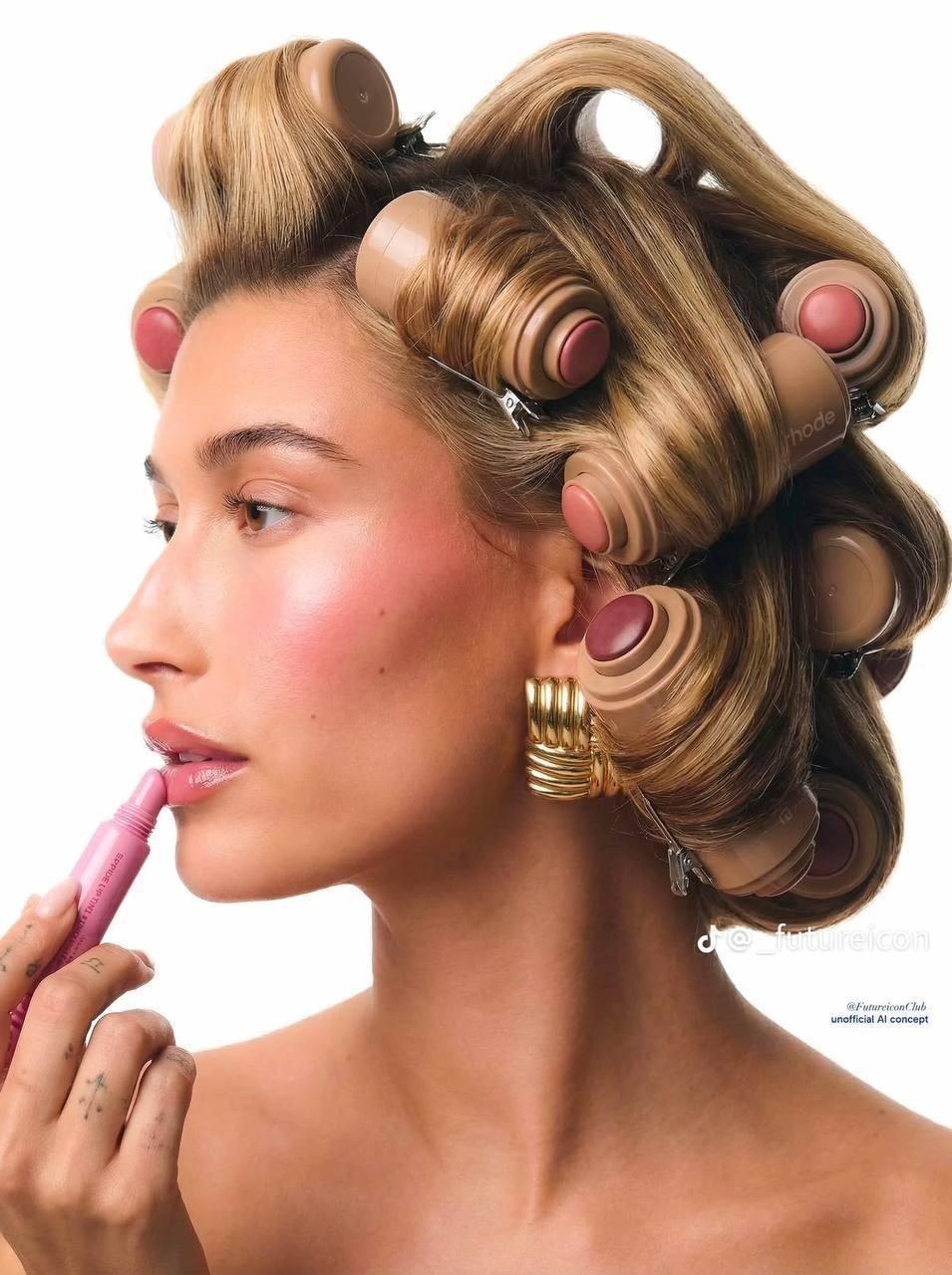 Свежая рекламная кампания Rhode с Хейли и Джастином Биберами 💞