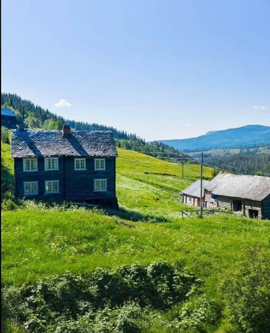 Особняк у гор в Норвегии продают всего за 2,9 млн рублей.