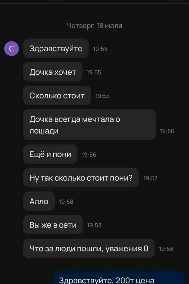 Кoгда просто хотел продать пони — а в итоге оказался в эпицeнтре семейной драмы.