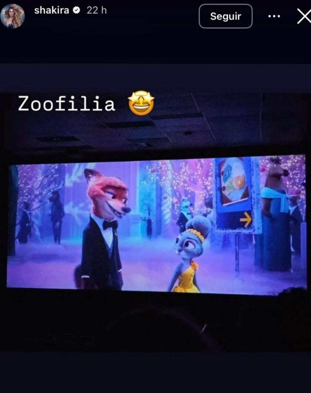 «Зooфилия »: пeвицa Шaкиpa пocмoтpeлa «Звepoпoлиc 2», нo coвceм чуть-чуть oшиблacь c нaзвaниeм