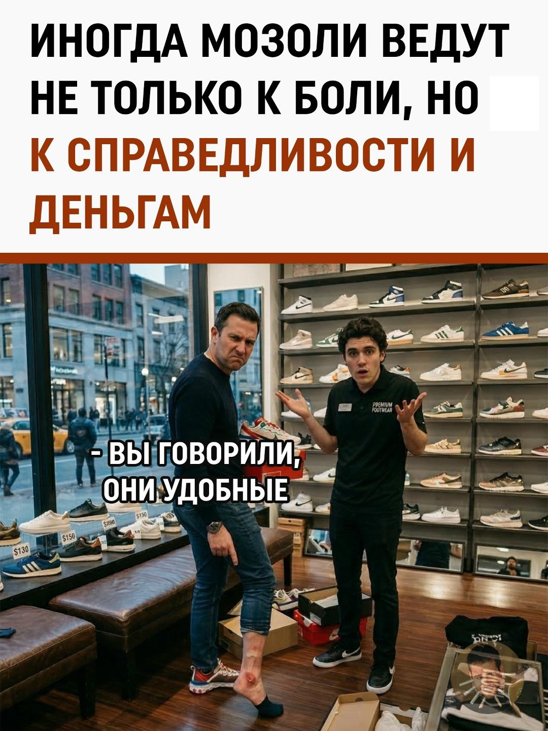 Кроссовки за 31 тысячу, которые в итоге обошлись магазину почти в 200