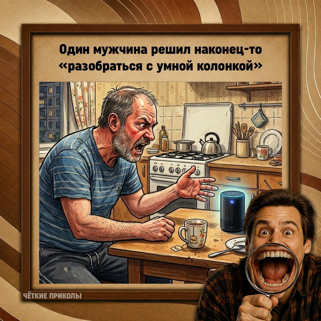 Она уже месяц стояла на кухне и жила своей жизнью: включала музыку не тогда, будильники ставила не туда, а на просьбу «тише» иногда отвечала прогнозом погоды.