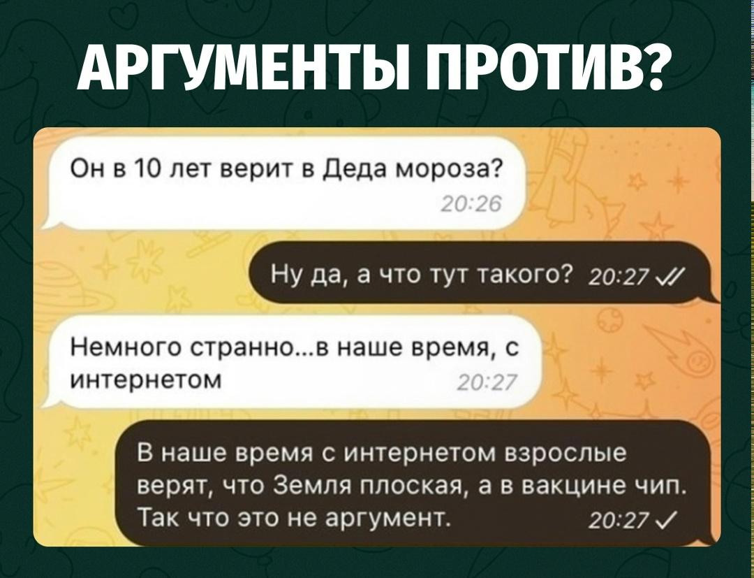 Женщина удивилась, что десятилетний ребёнок до сих пор верит в Деда Мороза, ведь сейчас у всех есть интернет.