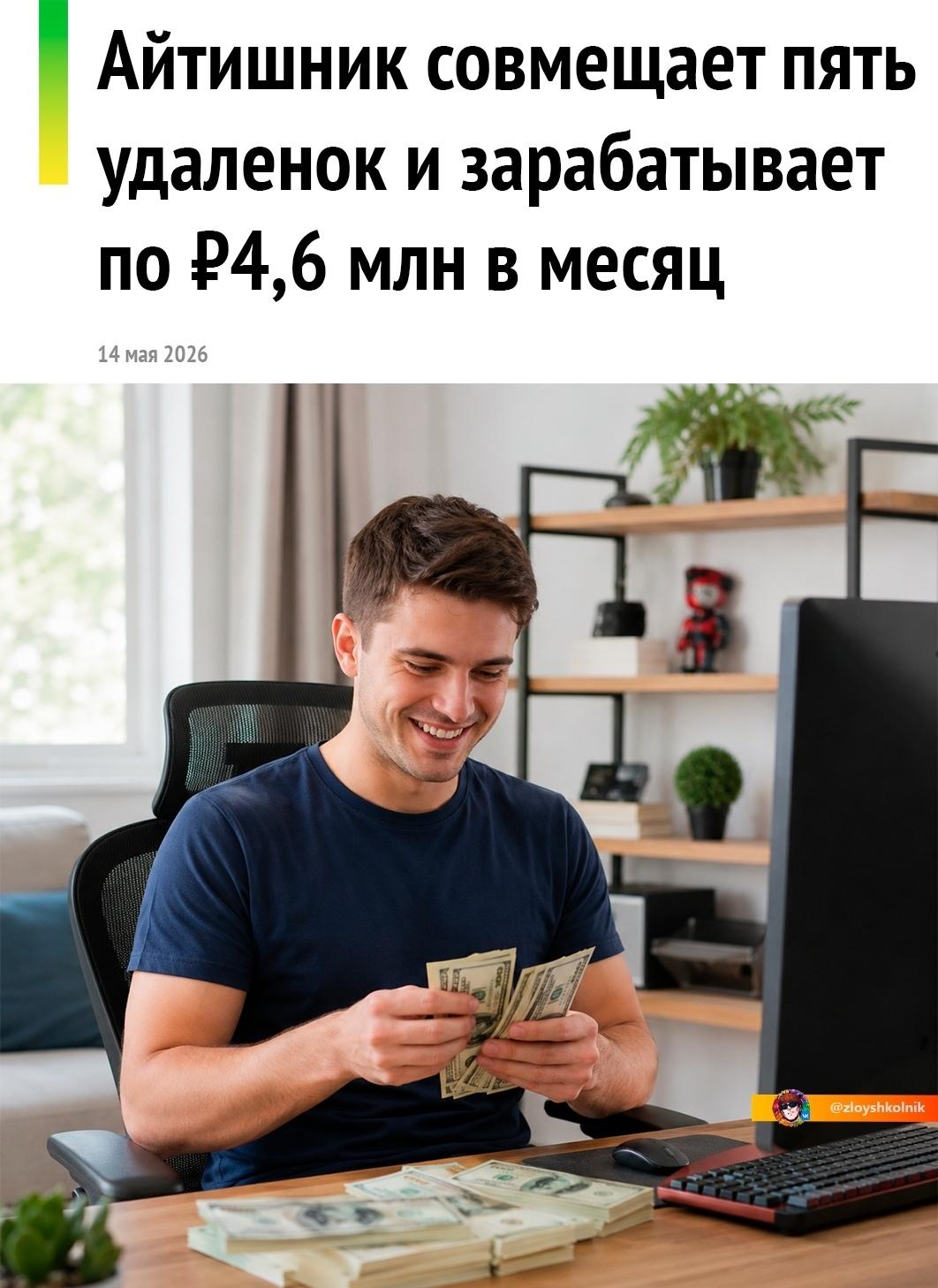 ❗ Это в 3 раза больше, чем получают все его боссы.