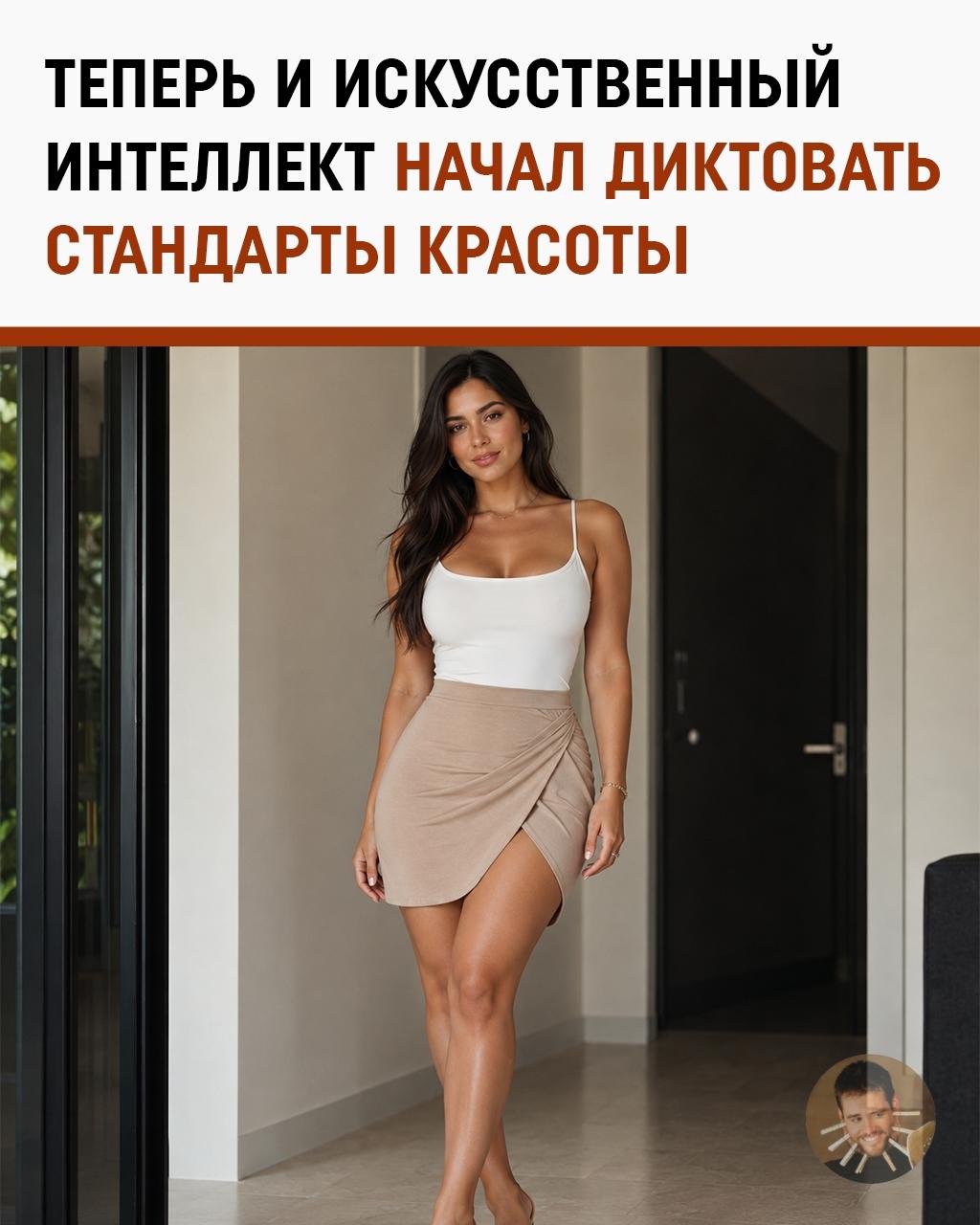 ИИ вывел идеальную женскую внешность. Мужики, это ваш новый стандарт