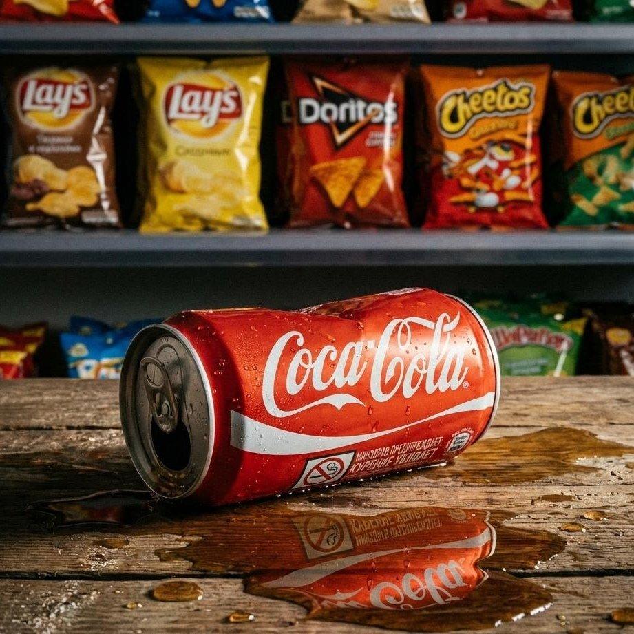 Учёные утверждают, что крупные производители еды сознательно вызывают привыкание к нездоровым продуктам. Они специально регулируют количество сахара, жиров и соли, чтобы мозг постоянно требовал больше газировки, снеков и бургеров😅