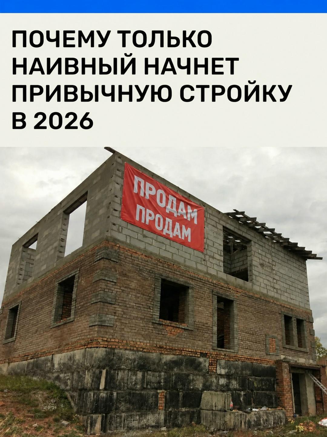 ⚠️ Если вы собираетесь строить дом на участке в 2026 году — остановитесь. Вы в шаге от самой дорогой ошибки в своей жизни.