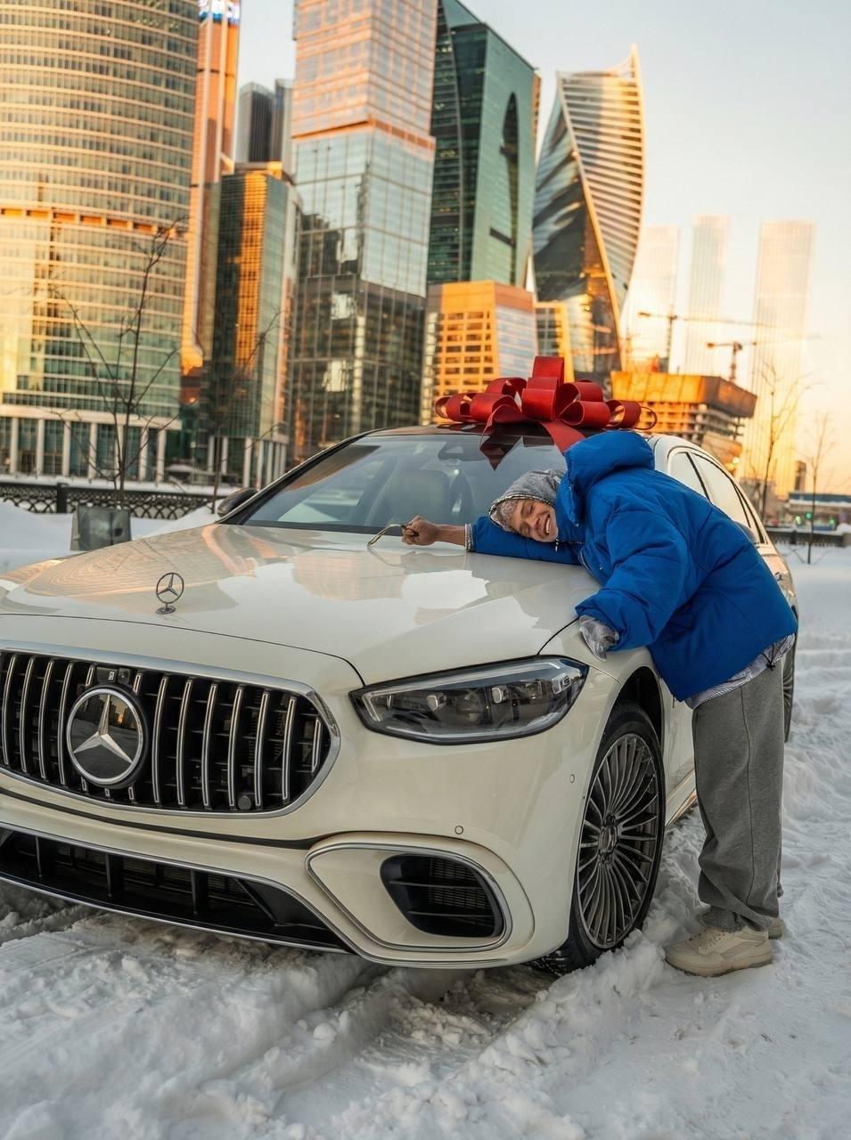 Никита Шульгин в конце концов получил свой новый Mercedes CLS 63 AMG.