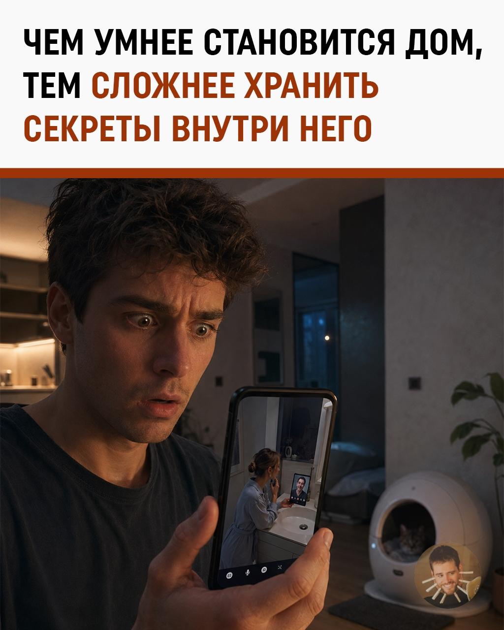 Кошачий туалет сдал девушку с потрохами. Теперь это новый уровень слежки
