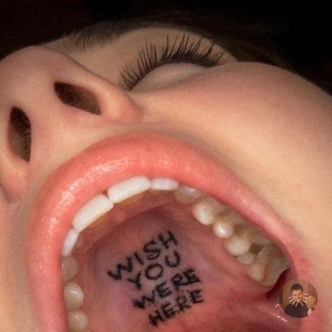 Когда стоматолог понял, что у неё не только татуировки на теле, но и… «бартерные предложения» на нёбе