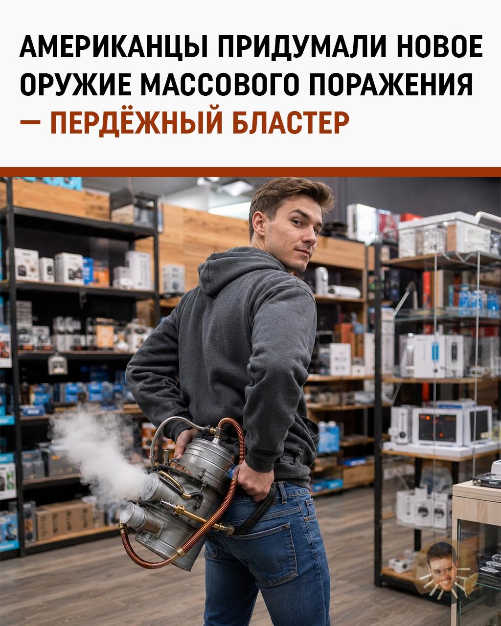Американцы вооружили детскую комнату пердёжным бластером