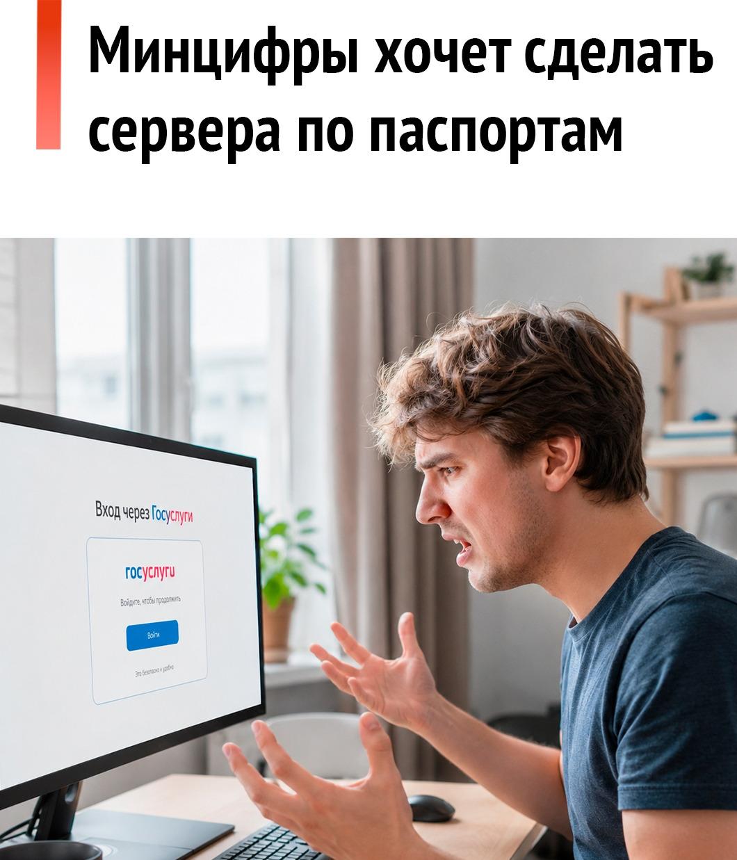 ❗ В России хотят привязать каждый IP-адрес к Госуслугам.