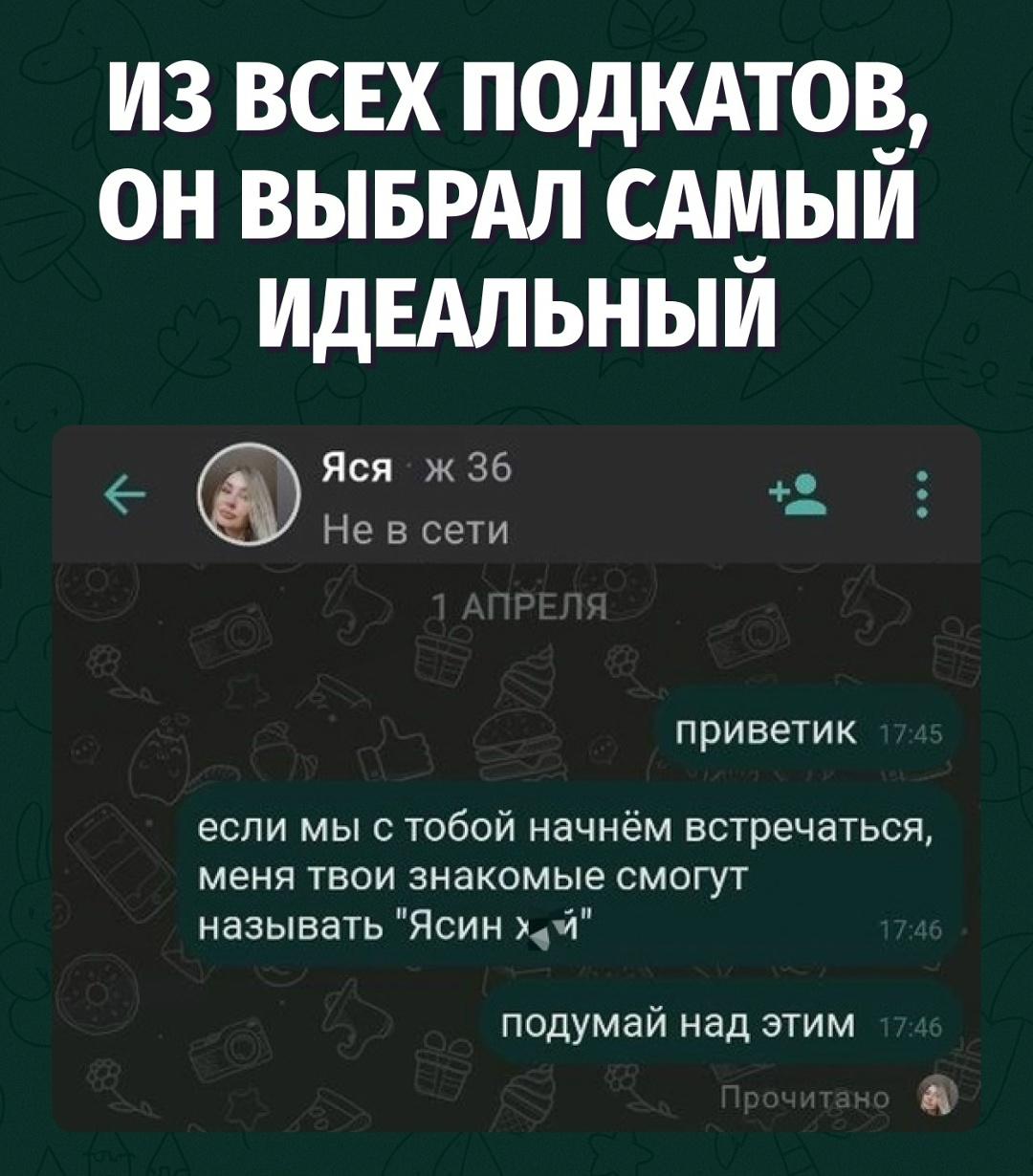 Мужик не тянул кота за хвост — сразу зашёл с козырей