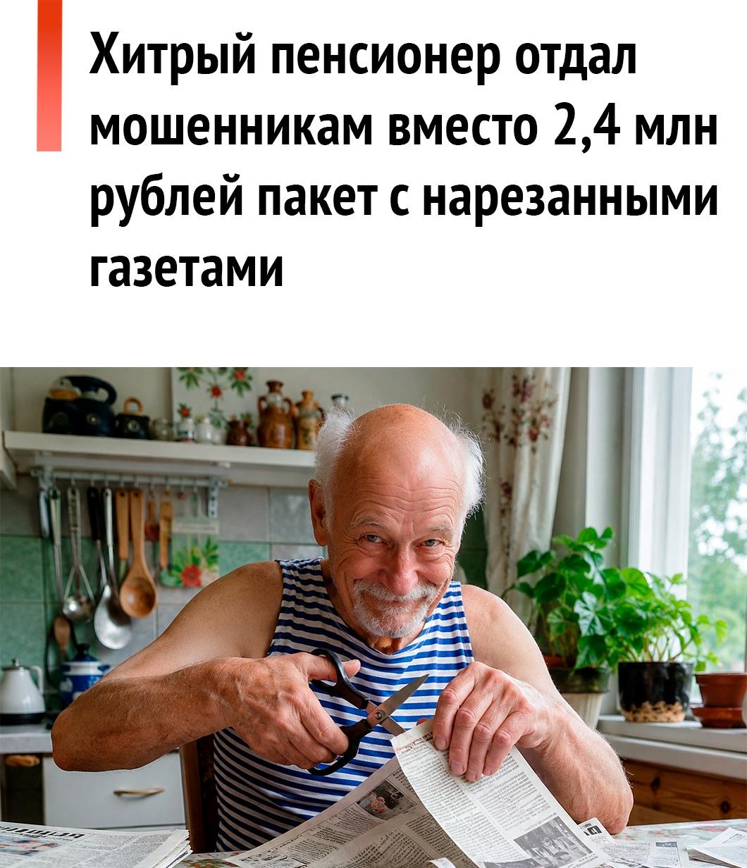 😎 77-летний житель Тольятти едва не стал жертвой мошенников, но смог их переиграть и уничтожить.