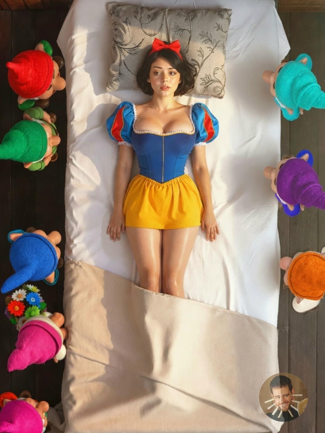 Белоснежка ещё толком не проснулась, а гномы уже выстроились вокруг кровати, как будто ночь закончилась, а собрание акционеров началось.