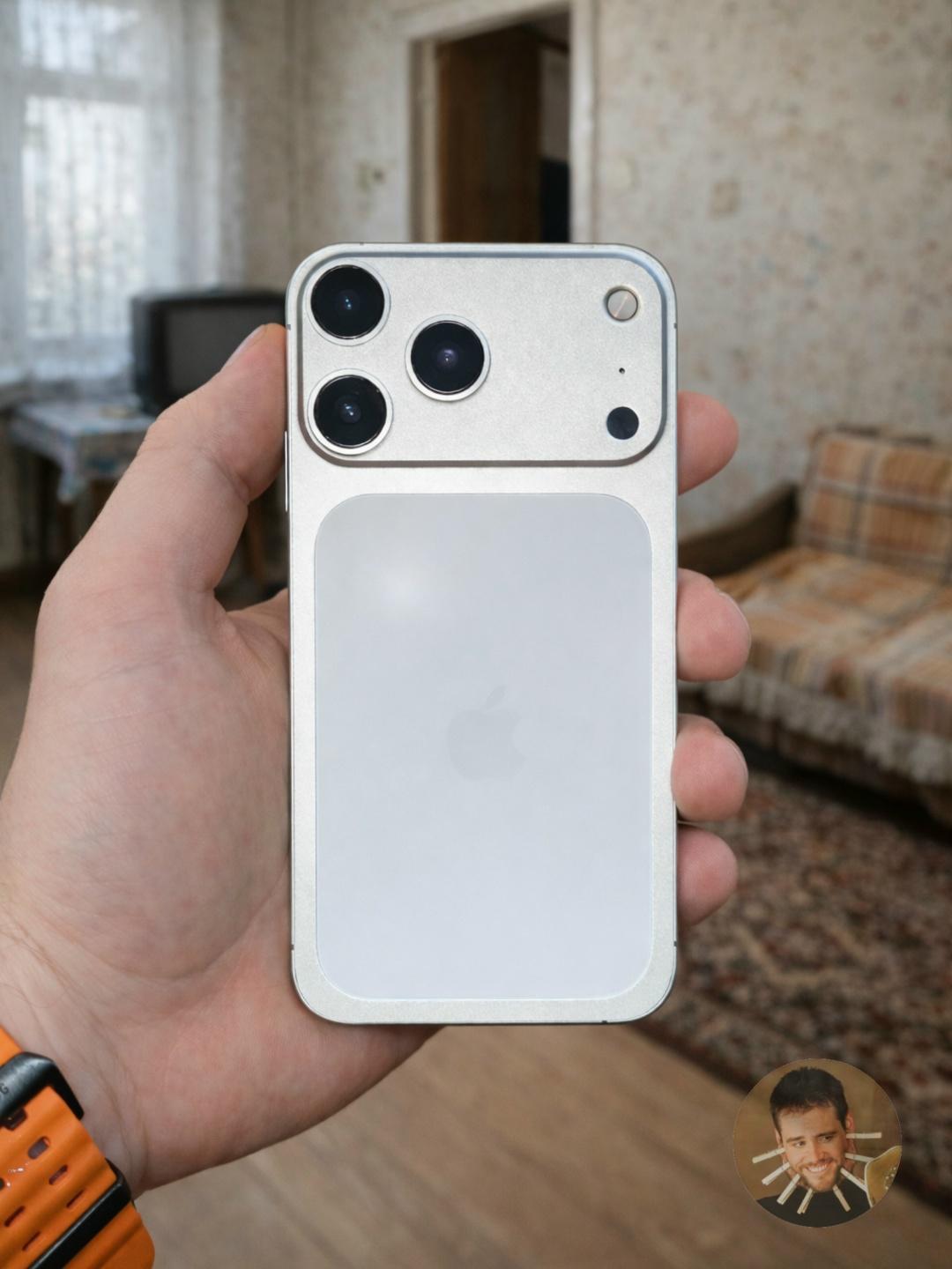 Парень купил себе iPhone 17 Max Pro. Да-да, именно Max Pro. Не какой-то там Pro Max — это для слабаков. А тут сразу видно: элита, лимитка, почти концепт из будущего. И всё это — со скидкой 50%. Ну а как иначе? Судьба сама дала знак.