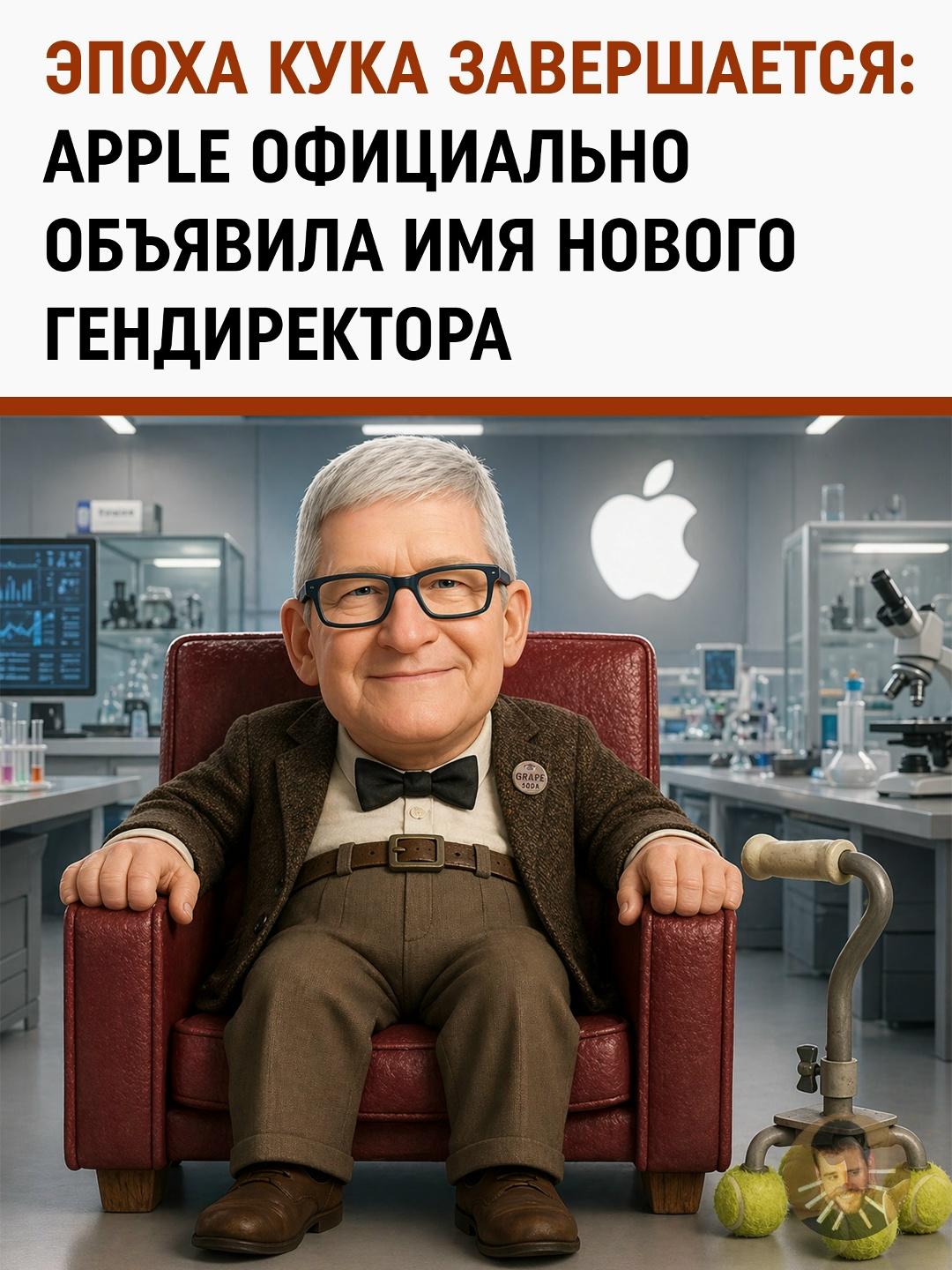 Рокировка в Купертино: Джон Тернус возглавит Apple с 1 сентября 2026 года