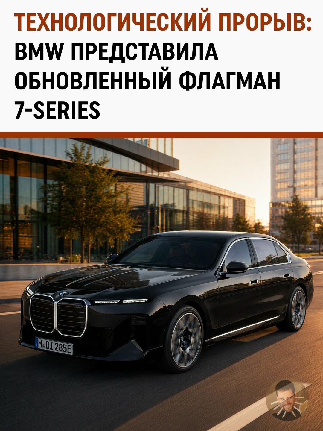 Кинотеатр на колёсах и 680 «лошадей»: флагманский седан BMW 2027 модельного года