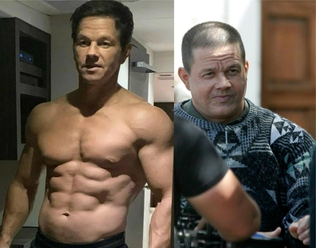 За три недели Марк Уолберг кардинально преобразил своё тело, прибавив в весе 20 килограммов.
