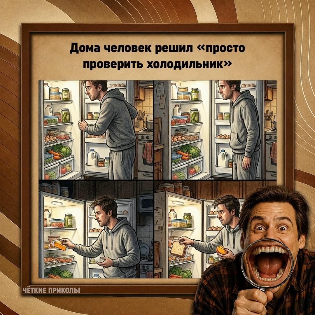 Не есть. Просто посмотреть, что там.