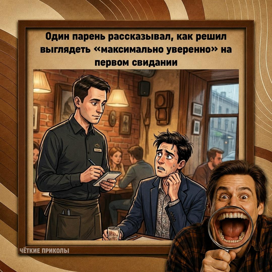 Он заранее продумал темы для разговора, выбрал одежду, даже пару умных фраз подготовил на случай паузы.