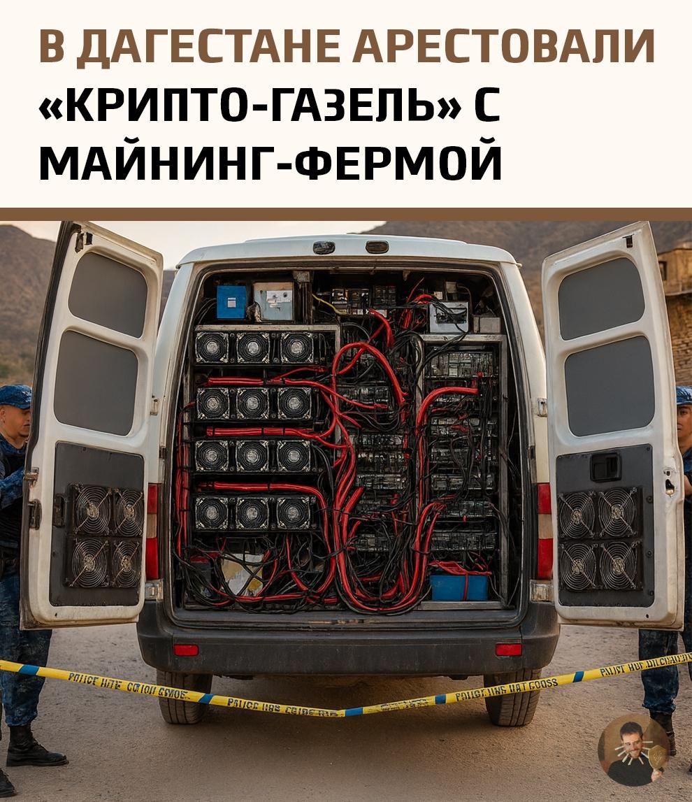 В Дагестане задержали самый необычный транспорт в истории криптоиндустрии: «Крипто-Газель».