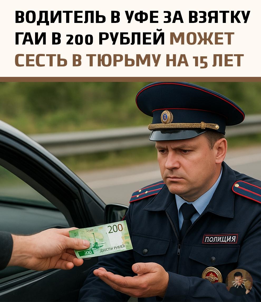 Водитель из Уфы установил абсолютный антирекорд по попытке подкупа.