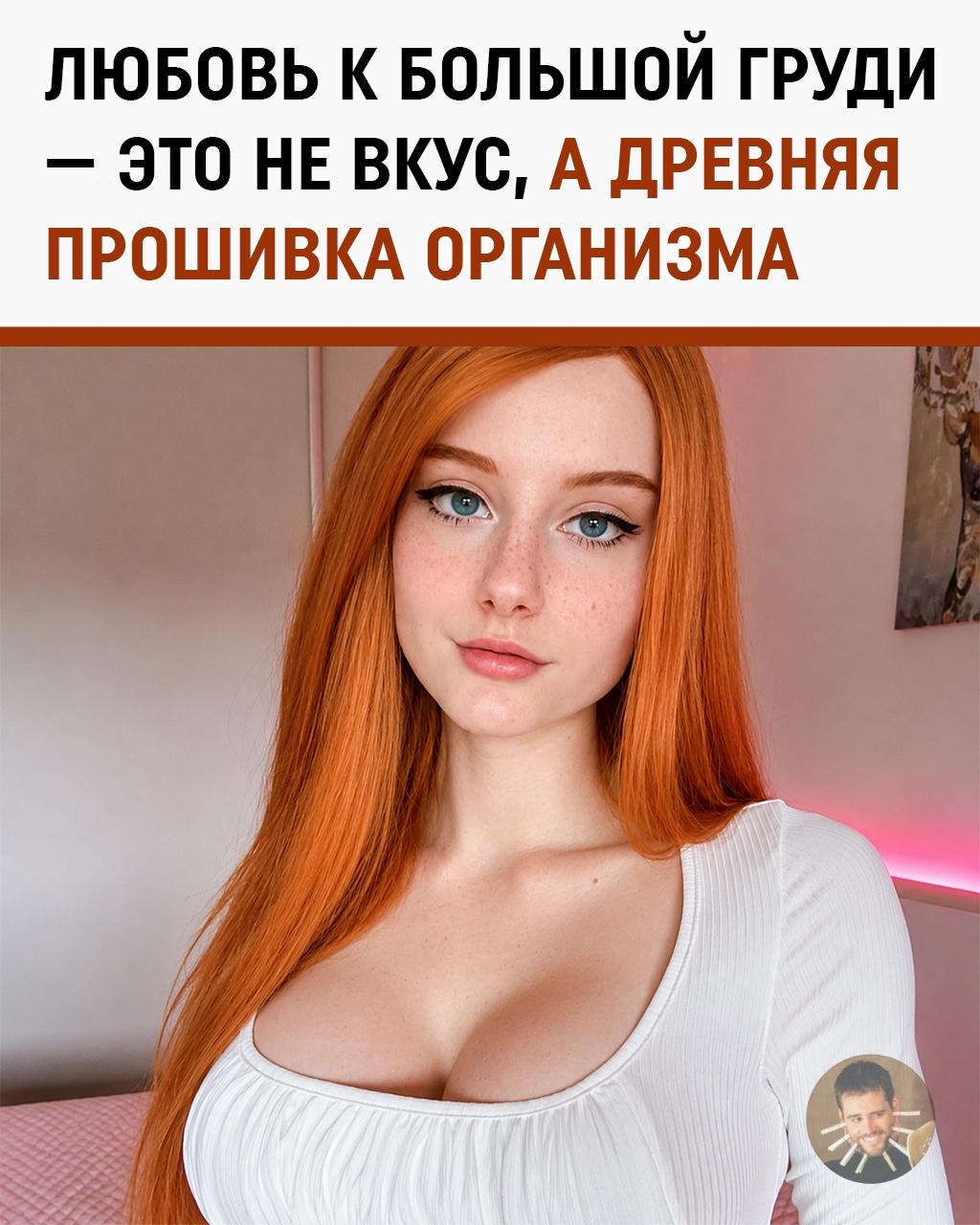Учёные объяснили, почему мужчины так любят большую грудь