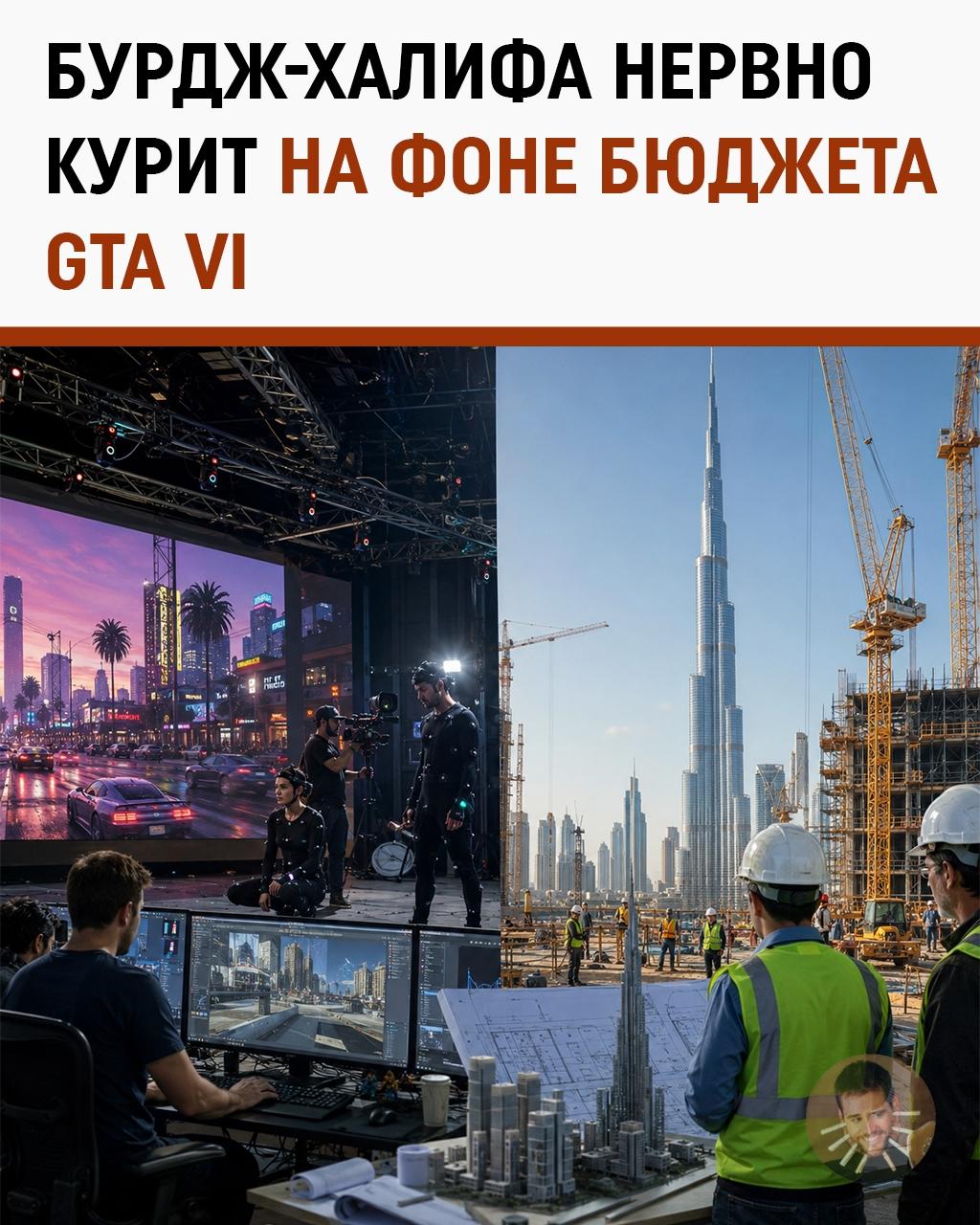 GTA VI, по оценкам, уже съела больше денег, чем ушло на строительство Бурдж-Халифы.