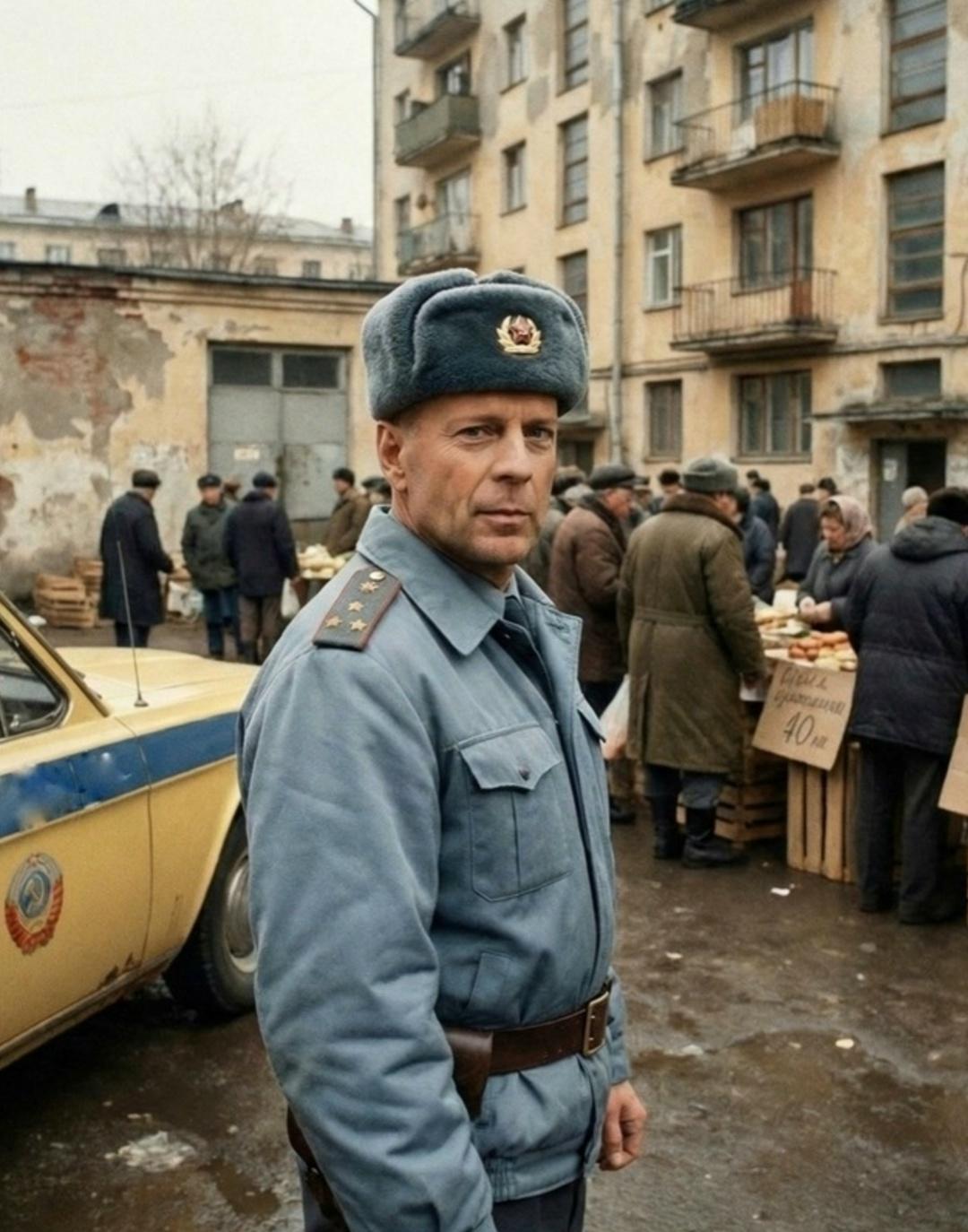 В сети показали, как бы выглядели звёзды Голливуда, если бы они родились и жили в СССР.