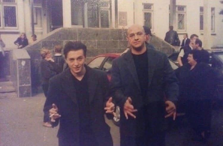 Фрагменты видеозаписей с площадки фильма «Бригада»