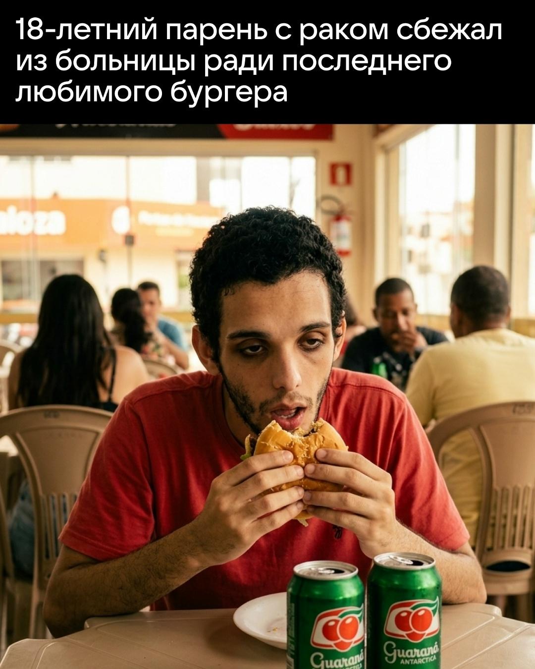 18-летний Вендрик Сантос да Силва больше года боролся с раком кишечника. Болезнь была уже в терминальной стадии, поэтому его перевели в хоспис для паллиативного ухода.