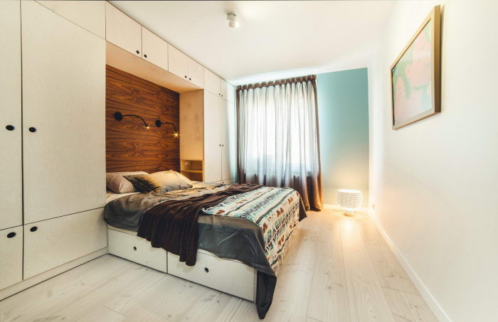 Дизайн спальни 12 кв.м: интересные идеи и полезные советы (56 фото)