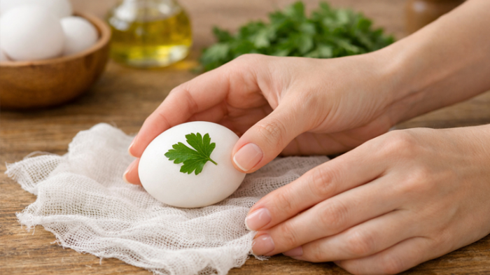 Пасха без химии: как покрасить яйца капустой, чаем и создать необычный декор