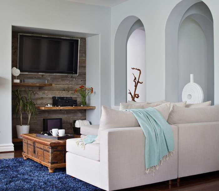 Ниша в стене из гипсокартона – удобное и стильное решение для дома (25 фото)