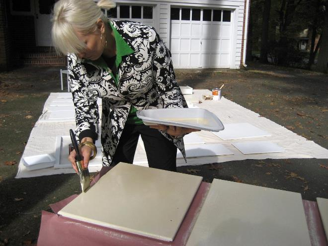 Как покрасить фасад кухни своими руками (81 фото)