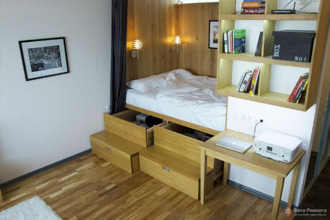 Комната с подиумом: несколько секретов по обустройству (67 фото)