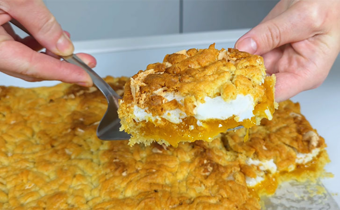 Знаменитый пирог «Кара-Кум»: рассыпчатый, как песок. Вкуснее торта, а делается в минуты