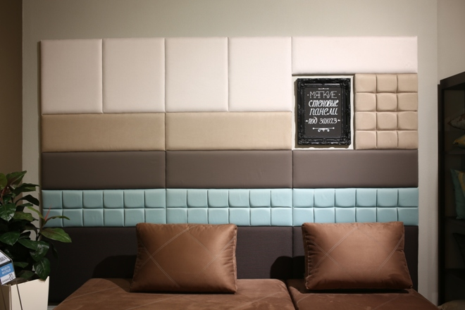 Мягкие стеновые панели – новое звучание старинного декора помещений (65 фото)