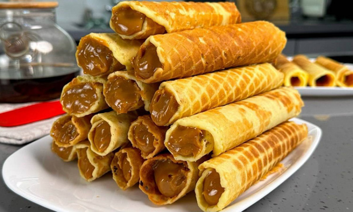 Эталонные вафельные трубочки: останутся хрустящими даже если внутри нежный крем