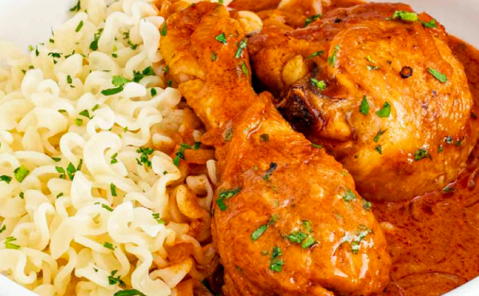 Курица по-венгерски. Особый маринад, мясо раскрывается новыми вкусами